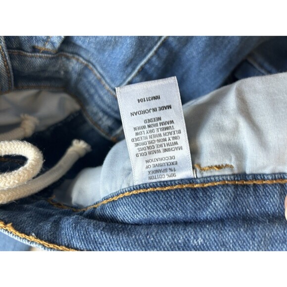 Wonderly Women's Size 10 Cropped Wide Leg Medium Wash Ankle Jeans - Picture 7 of 7